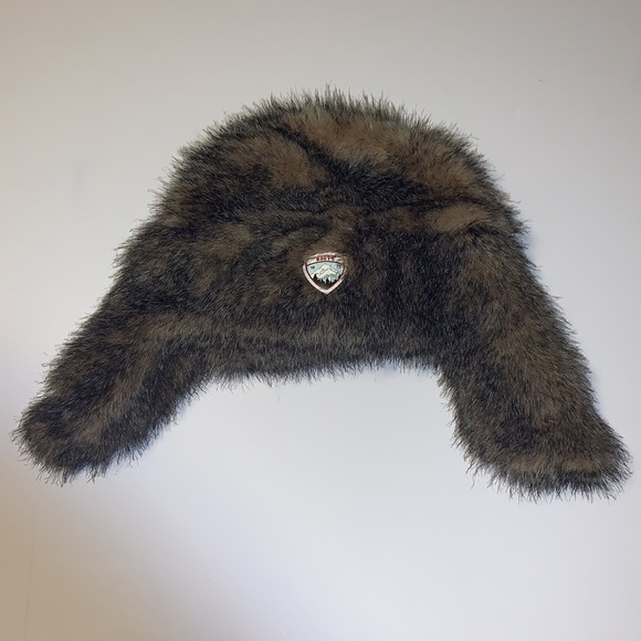 Roots Canada Faux Fur Trapper Hat - Unisex Adult Size L/XL - Picture 3 of 8